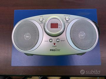 Lettore Radio CD portatile PROline Vedi specifiche