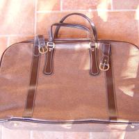 Valigia vintage in pelle