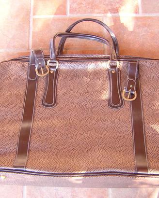 Valigia vintage in pelle