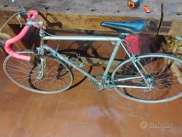 Bici da corsa vintage aquila anni 70