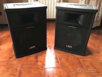 Coppia di casse LEM B150 12 Blackseries
