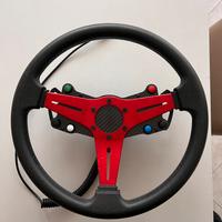 Button Plate Sim Racing in Carbonio