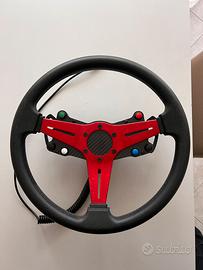 Button Plate Sim Racing in Carbonio