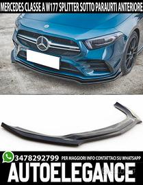 splitter sottoparaurti mercedes classe a w177  