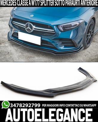 splitter sottoparaurti mercedes classe a w177  