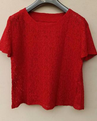 Top pizzo bi-elasticizzato