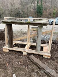 cornice Caminetto vintage in pietra