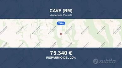 Immobile in asta di 115 m² a Cave