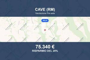 Immobile in asta di 115 m² a Cave
