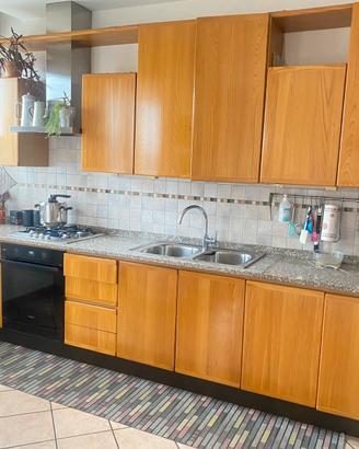 Cucina berloni in legno angolare