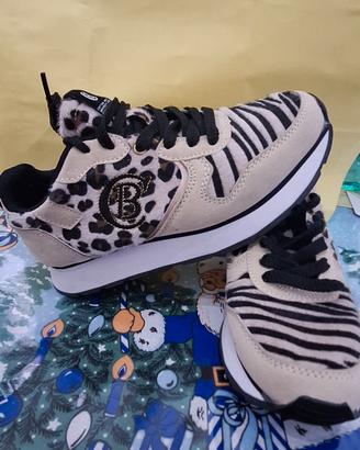scarpe sportive cotton belt animalier....