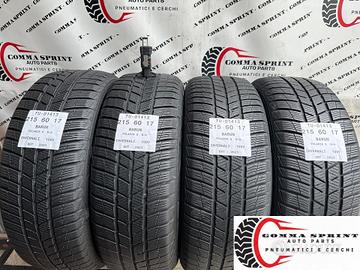 4 PNEUMATICI 215/60 R17 BARUM INVERNALI