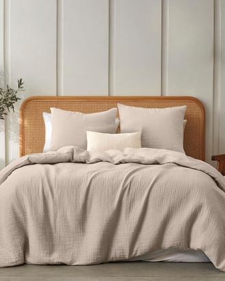 Set Letto Mussola 100% Cotone 220x240 - NUOVO