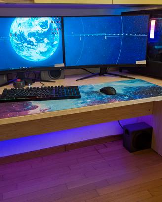 Coppia Monitor MSI 27" Curvi QHD 1440p 170Hz