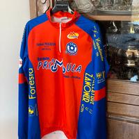 Maglia ciclismo felpata interno