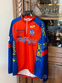 Maglia ciclismo felpata interno