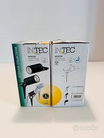 Set di 2 faretti da esterno / INTEC / Bronzo