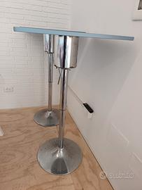 Tavolini alti color grigio