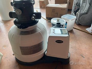 Pompa e filtro a sabbia