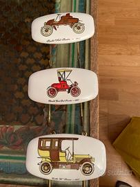 Set 3 appendiabiti vintage Pozzi Ginori in ceramic