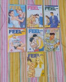 Lotto 7 Manga "FEEL 100%" - Edicomics (1998-2000)