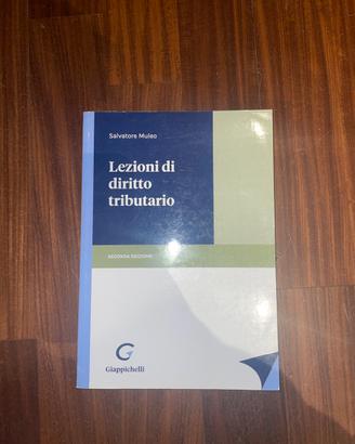 Lezioni di diritto tributario seconda edizione