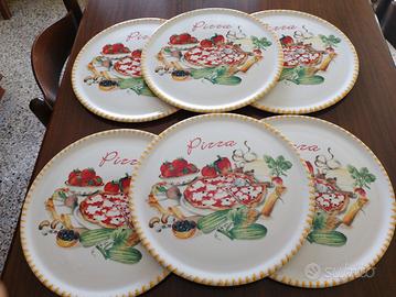 6 piatti da pizza