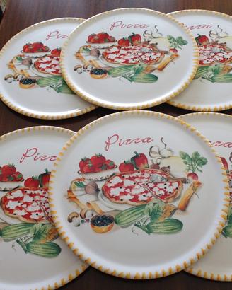 6 piatti da pizza