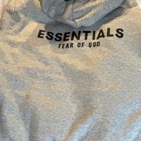 Felpa Essentials Grigia Unisex taglia L