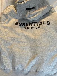 Felpa Essentials Grigia Unisex taglia L