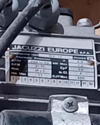 Elettropompa Jacuzzi