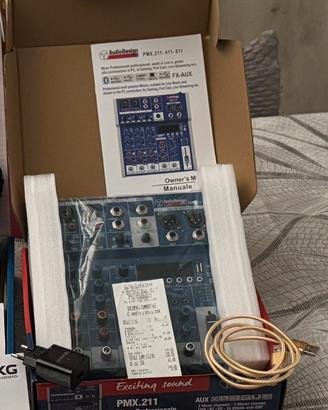 MIXER NUOVO AUDIO DESIGN 2 ANNI DI GARANZIA