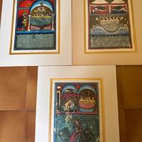 🖼️ Collezione di 3 Stampe Medievali
