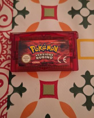 Pokémon Versione Rubino Game Boy Advance