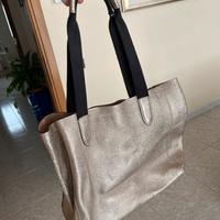 Borsa COACH  platino