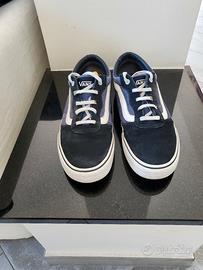 Scarpe Vans N.45 Nero e Blu,usato poco