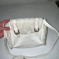 Borsa a tracolla bianca