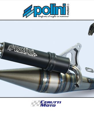 Marmitta Polini Scooter Team 4 Booster spirit Bw's