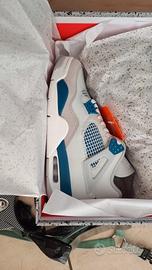 Jordan 4 military blu...Red cement