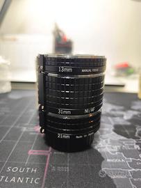 Tubi di prolunga per macro  Seimax per Nikon
