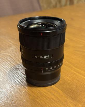 Sony FE 20mm f/1.8 G
