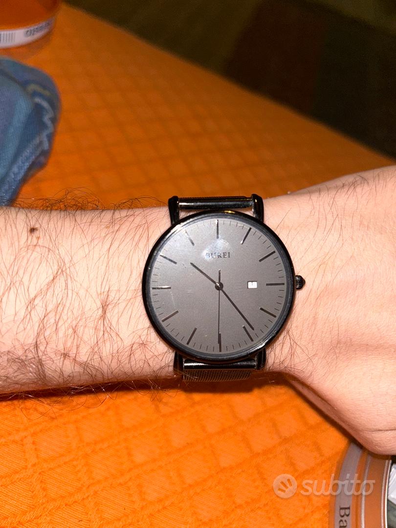 orologio Burei Uomo Nero Abbigliamento e Accessori In vendita a Milano