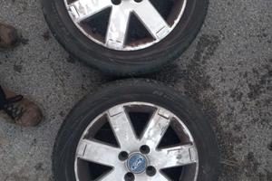 2 Cerchi in lega Ford con gomme nexen 195 55 r16