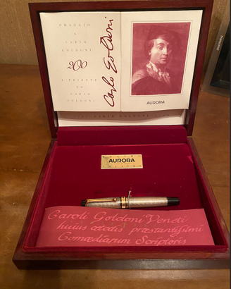 Aurora C. Goldoni penna stilografica 1993