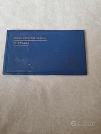 LIBRETTO BANCARIO NOVARA 1944