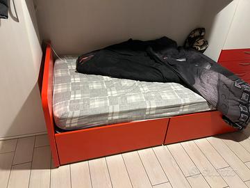 Letto singolo cameretta