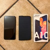 Samsung Galaxy A10 32 gb con cover e vetro