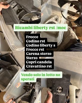 Ricambi liberty rst moc
