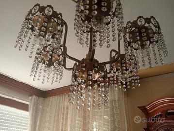 lampadario cristallo di Boemia 