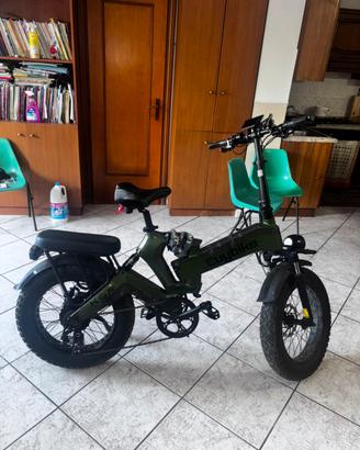 Bicicletta elletrica 1000 w 18ah